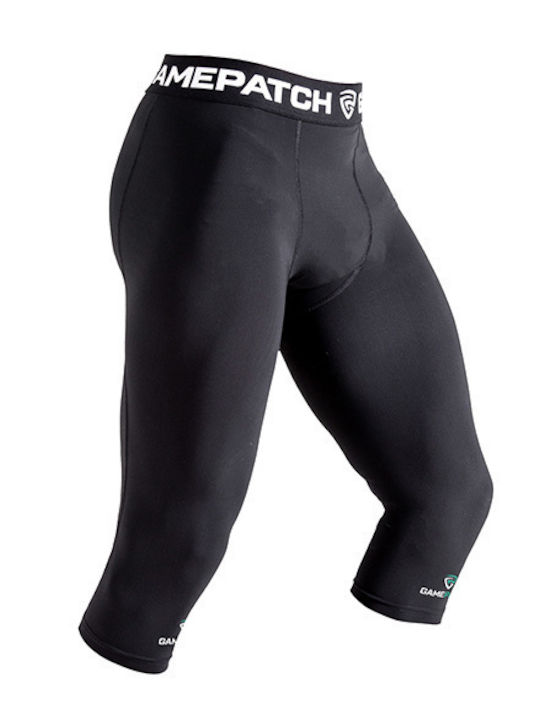 GamePatch Ανδρικό Αθλητικό Κολάν Compression Capri Μαύρο GamePatch Ανδρικό Αθλητικό Κολάν Compression Capri Μαύρο