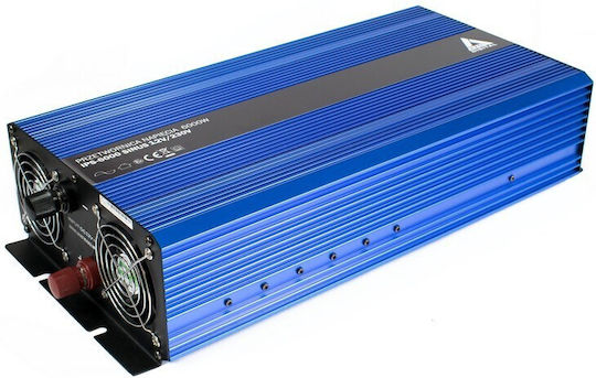 Azo Digital IPS-6000S Car Inverter 6000W to Converter 12V DC in 230V AC