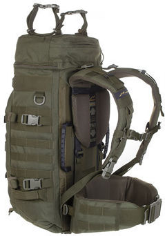 Wisport Crafter Militärischer Rucksack Rucksack aus Cordura Olive Green 55Es