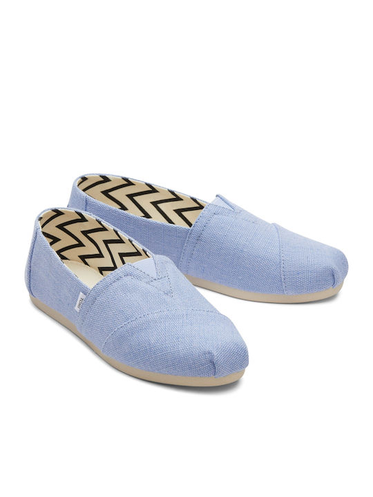 Toms Alpargata Women's Fabric Espadrilles Blue 10019651