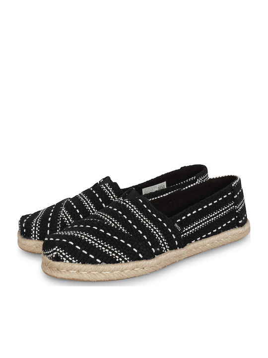 Toms Alpargatas Πλεκτές Εσπαντρίγιες Black
