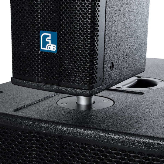 GloboStar 98027 Passive Pair PA Speakers 480W with Woofer 6" 24.2x12.9x15.8cm.