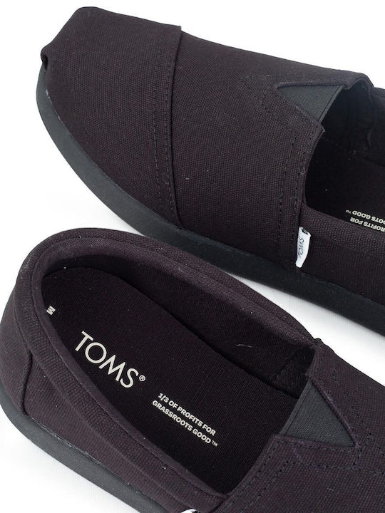 Alpagrata Men's Espadrilles in Black Color