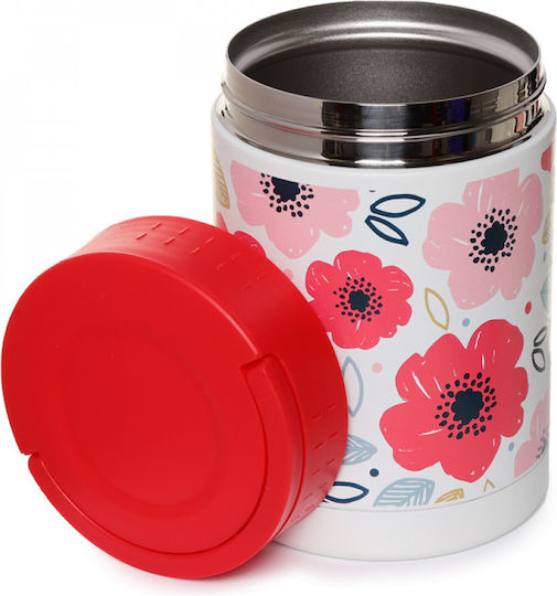 Puckator Poppy Termos pentru Mâncare pentru Bebeluși Oțel inoxidabil 400ml