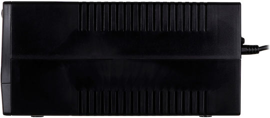 Volt Polska Micro UPS Line-Interactive 800VA 480W με 2 Schuko Πρίζες