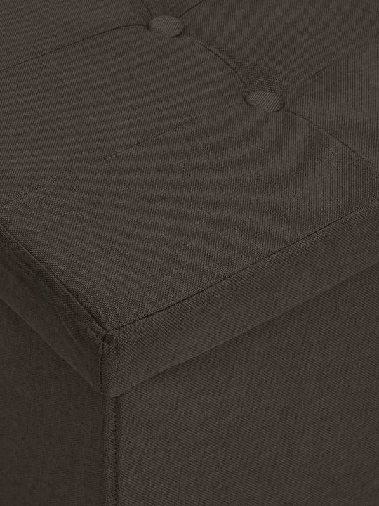 vidaXL Wooden Decorative Trunk Brown 110x38x38cm