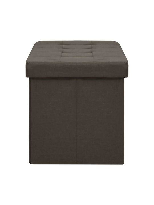 vidaXL Wooden Decorative Trunk Brown 110x38x38cm