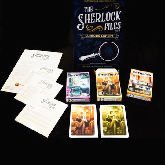 Настолна игра The Sherlock Files: Curious Capers за 1-8 играчи 14+ години (EN) Indie Boards And Cards