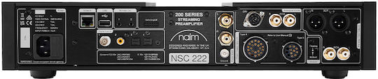 Naim NSC 222 Preamplifier Hi-Fi Stereo Black