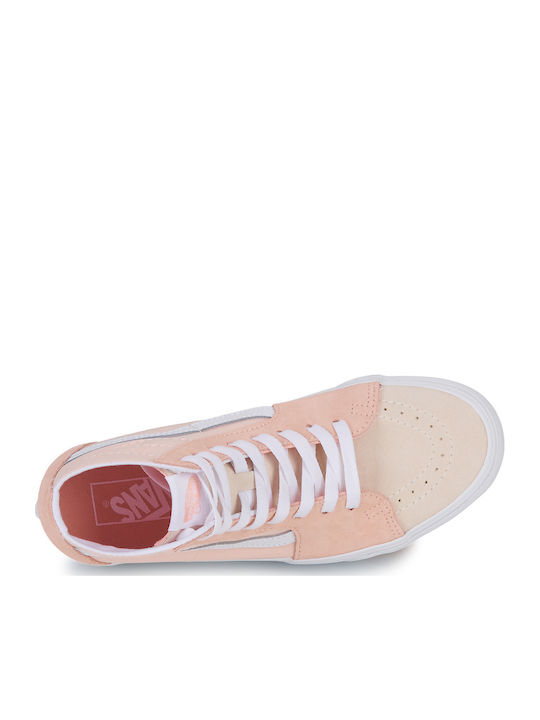 Sk8-Hi Tapered Stackform Γυναικεία Flatforms Μποτάκια Ροζ
