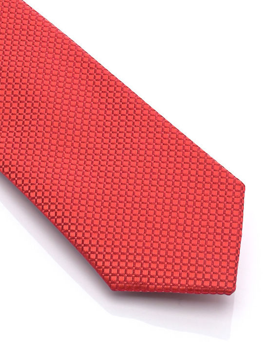 Unounouno Men's Tie Monochrome In Red Colour