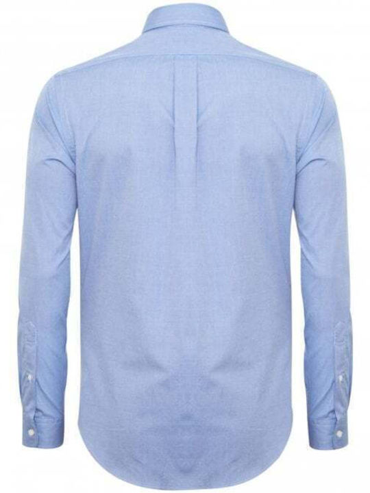 Ralph Lauren Men's Shirt Long Sleeve Light Blue