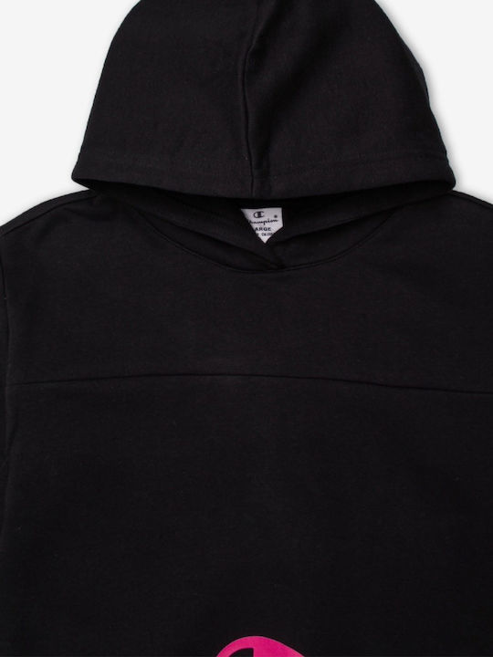 Kids Sweatshirt with Hood Black