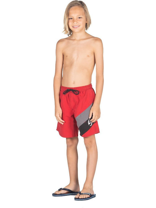 District75 Kids Swimwear Swim Shorts Red