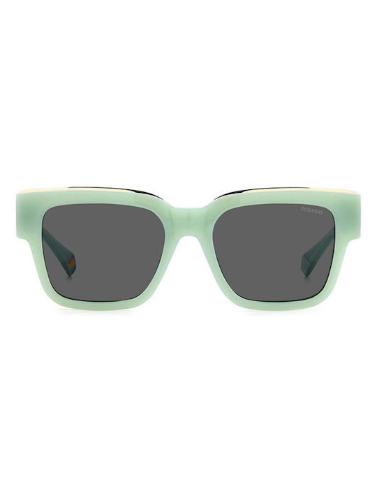 Polaroid Sonnenbrillen mit Grün Rahmen und Gray Polarisiert Linse PLD6198/S/X 1EDM9