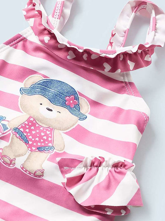 Mayoral Costum de baie pentru copii Întreg cu pălărie Roz