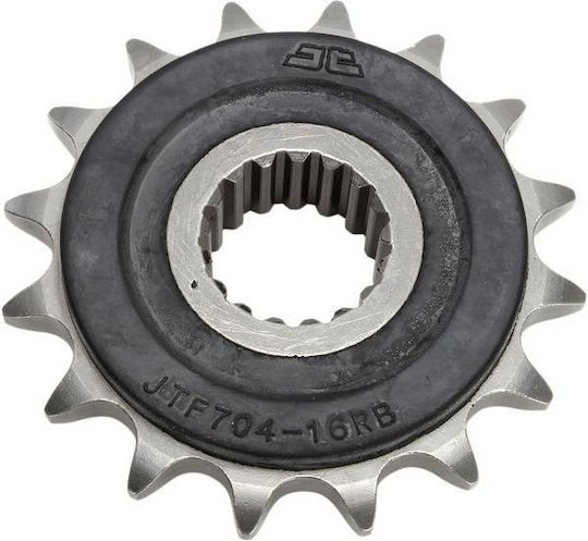 JT Sprockets Γρανάζι Μπροστά 16 Δοντιών για Aprilia Tuono για BMW F 800 / G650 GS