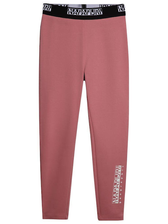 M-box Damen Lang Leggings Rosa
