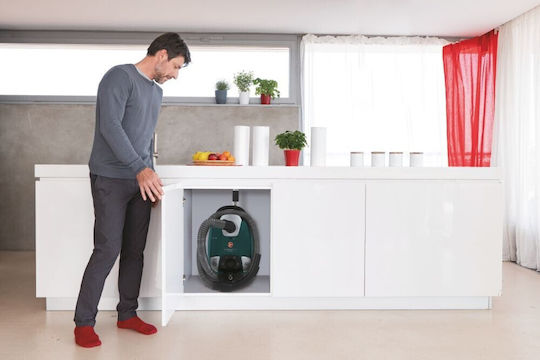 Hoover HE330ALG 011 Ηλεκτρική Σκούπα 850W με Σακούλα 3.5lt Πράσινη