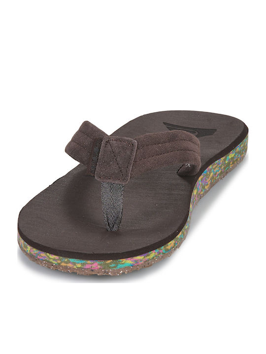 Carver Men's Flip Flops Brown