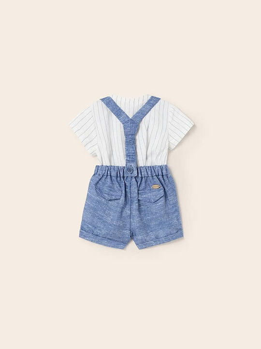 Mayoral Kids Set with Shorts Summer 2pcs White