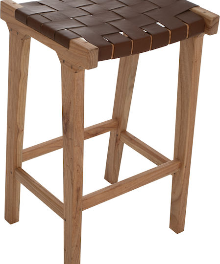 Табуретка Бар Дърво Кафяв 40x35x65бр