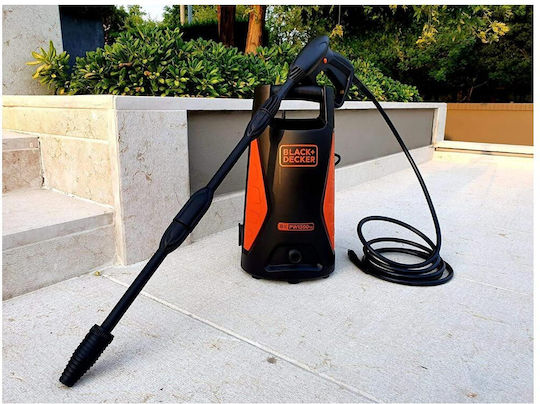 Black & Decker Mașină de spălat cu presiune Electricitate 1300W cu Presiune 100bar