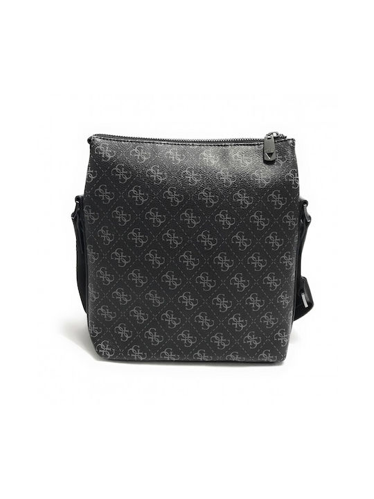 Guess Vezzola Pungă din piele Geantă pentru bărbați Umăr / Crossbody Albastru