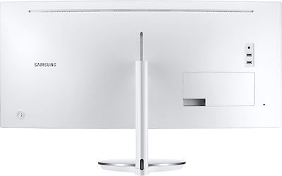 Samsung C34J791WTP Ultrawide VA Curbat Monitor 34" QHD 3440x1440 cu Timp de Răspuns 4ms GTG