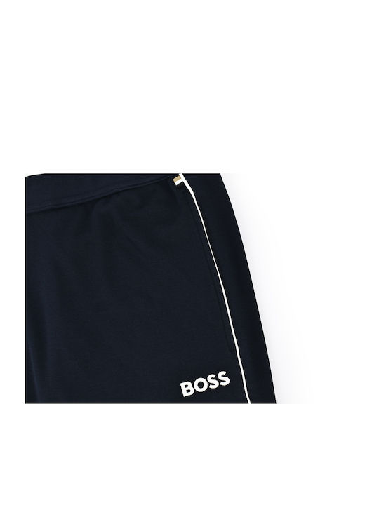 Hugo Boss Men's Sweatpants with Rubber Blue