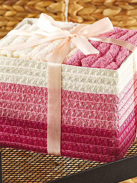 Whitegg Lavette LV04 30x30cm Fuchsia 12 pcs Weight 450gr/m²