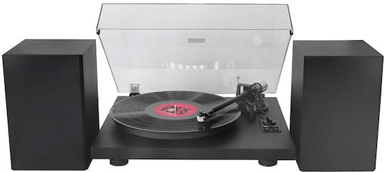Soundmaster PL711SW Πικάπ με Προενίσχυση Μαύρο