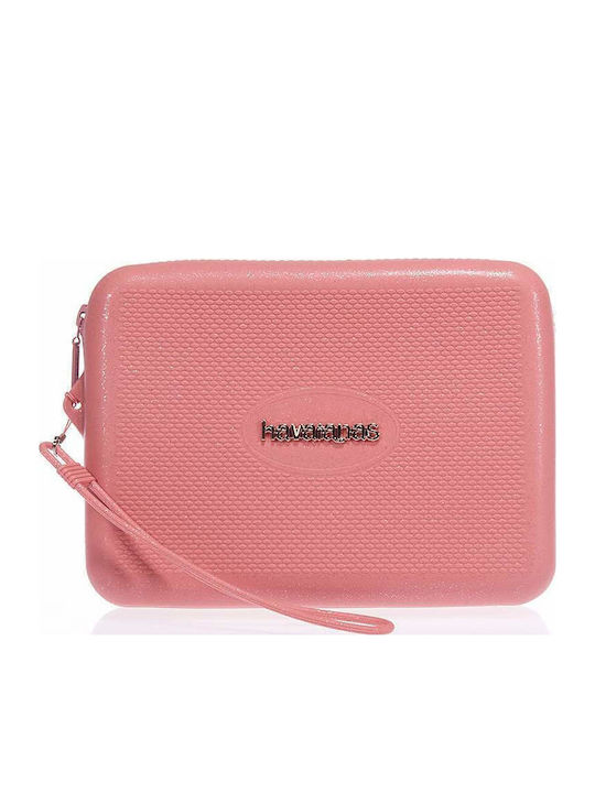 Toiletry Bag Beach in Pink color 23.5cm