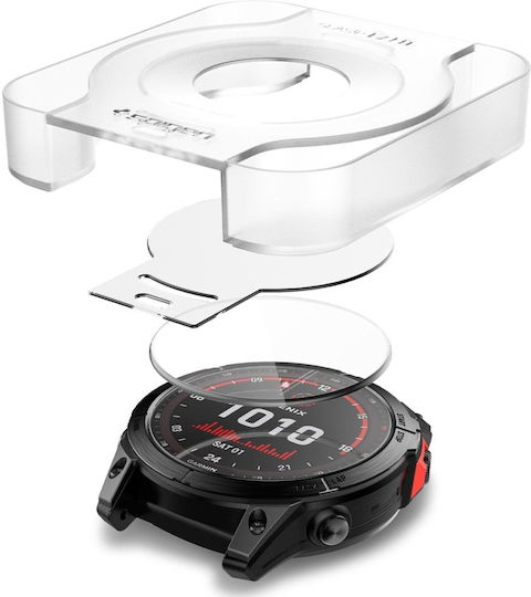 Spigen GLAS.tR EZ Fit Tempered Glass for the Garmin Fenix 7X 2pcs AGL04633