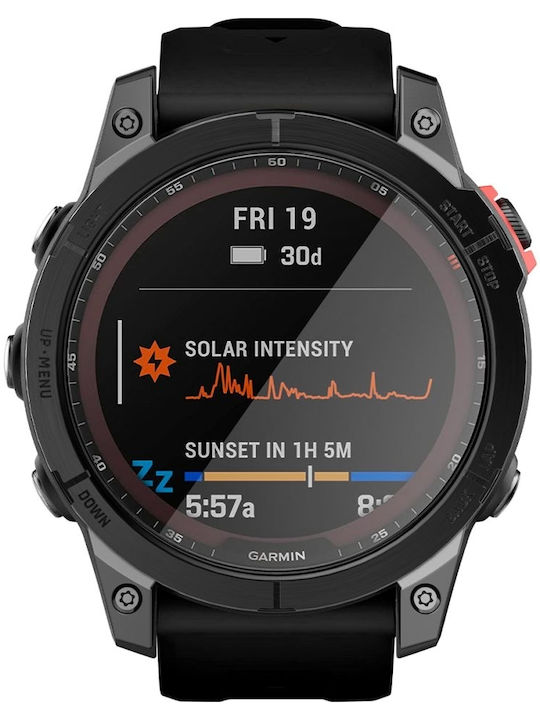 Spigen GLAS.tR EZ Fit Tempered Glass for the Garmin Fenix 7X 2pcs AGL04633