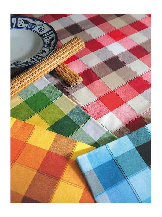 Sunshine 6997 Cotton & Polyester Tablecloth Red 140x180cm 172-3-6997-red