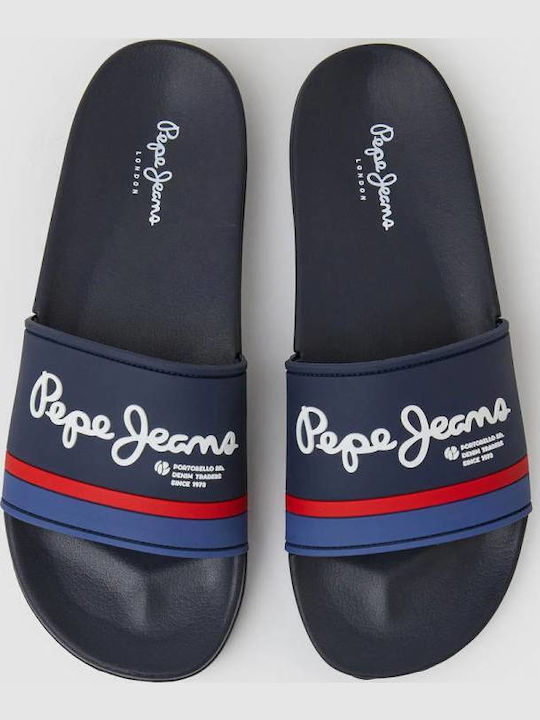 Portobello Men's Slides Navy Blue