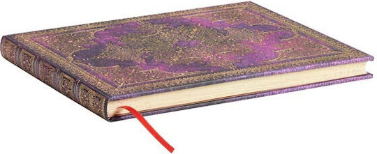 Paperblanks Σημειωματάριο 72 Φύλλων με Λευκές Σελίδες Μωβ