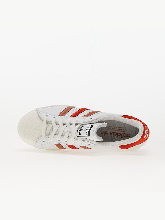 Red / Adidas Sneakers Preloved / Superstar Strata Ανδρικά White Clay GZ9380 Crystal