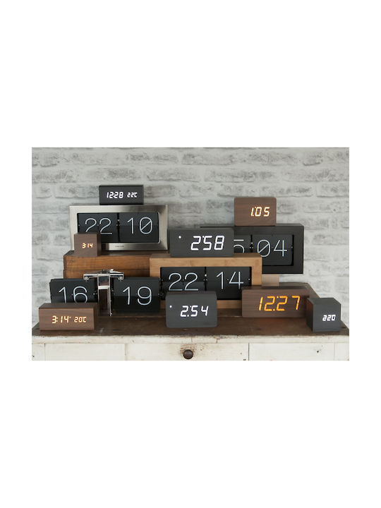 Karlsson Tabletop Digital Clock with Alarm KA5652BK