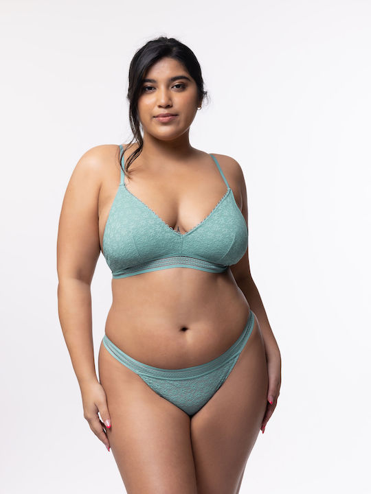 Dorina Bralette Σουτιέν Petrol/White