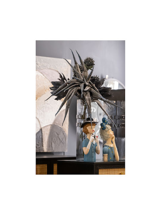 InTheBox Decorative Vase Bague Gray 10x10x45cm