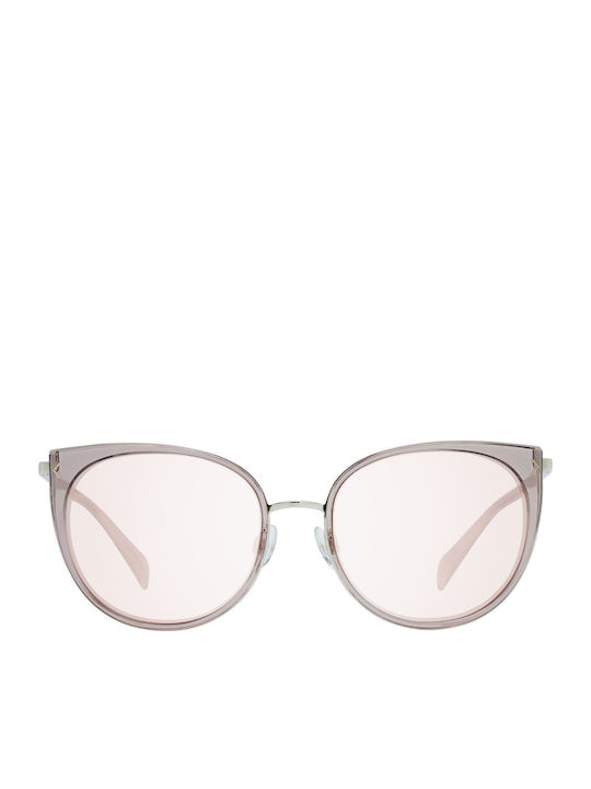 Karen Millen Ochelari de soare Roz cu Cadru & Roz Lentilă Karen Millen Ochelari de soare Roz cu Cadru & Roz Lentilă