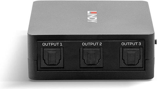 Lindy 3 Port TosLink Splitter 70480