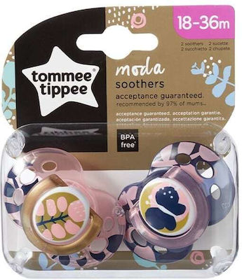 Tommee Tippee Πιπίλες Σιλικόνης για 18-36 μηνών Πεταλούδα 2τμχ