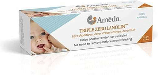 Ameda Triple Zero Lanolin Κρέμα Θηλών 35ml
