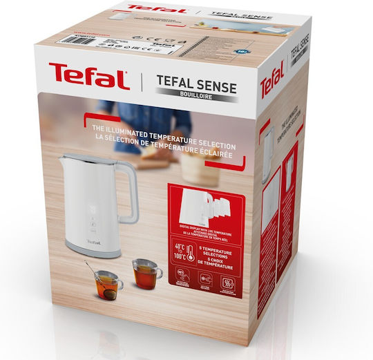 Tefal Reisekessel 1.5Es 1800W White KO693110