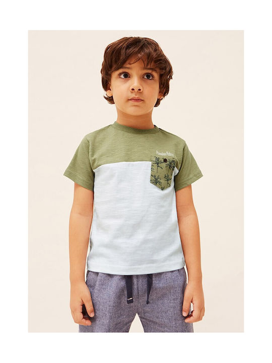 Mayoral Kinder-T-Shirt Khaki