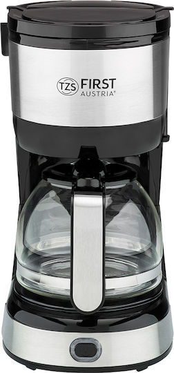 First Austria Filter Coffee Machine 750W Black