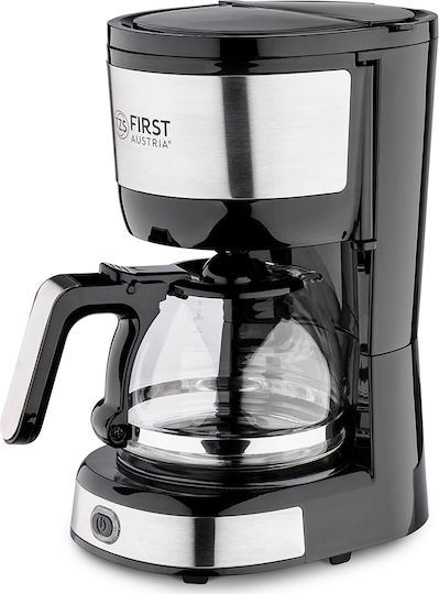 First Austria Filter Coffee Machine 750W Black
